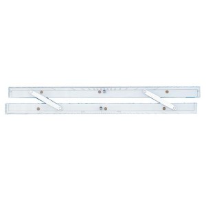 Weems & Plath Parallelliniaal Beroepsvaart Chroom Armen - 610 mm