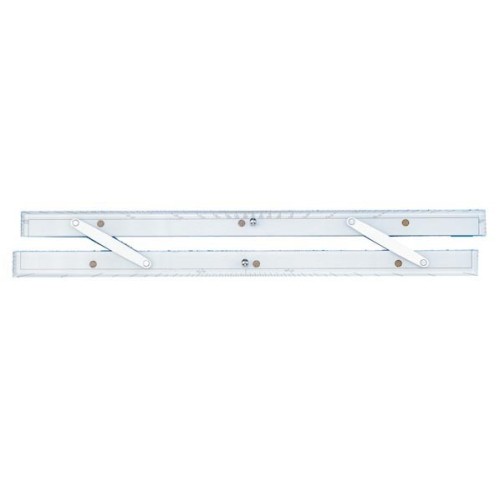 Weems & Plath Parallelliniaal Beroepsvaart Chroom Armen - 610 mm