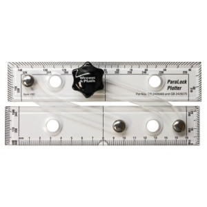 Weems & Plath ParaLock Plotter Compacte Parallelliniaal - 184 mm