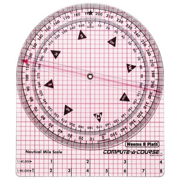 Weems & Plath Compute-A-Course Navigatieschijf