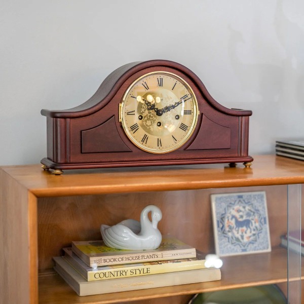 Hermle tafelklok Acton – mahoniehout, Westminster