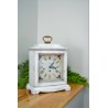 Hermle tafelklok Austen – wit used-look, mechanisch Westminster