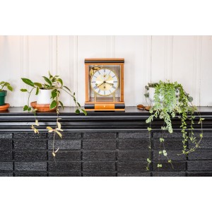 Hermle tafelklok Bergamo – kersenhout, Westminster op klokken
