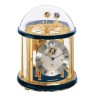Hermle Tellurium Tourbillon Messing – blauw en goud