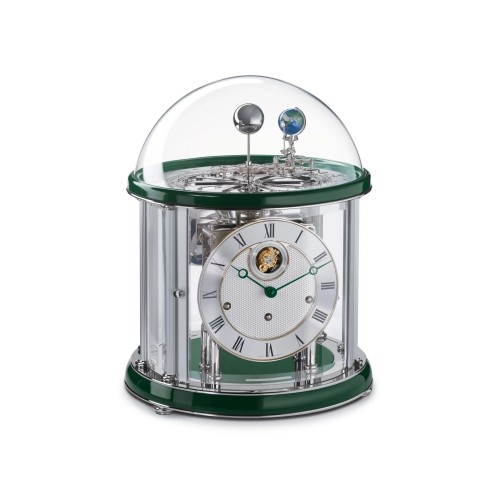 Hermle Tellurium Tourbillon Chroom – groen