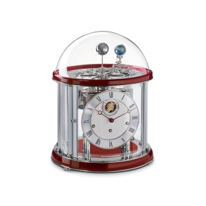 Hermle Tellurium Tourbillon Chroom – rood