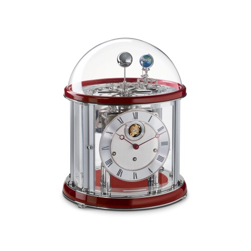 Hermle Tellurium Tourbillon Chroom – rood