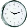 Hermle wandklok Metropolitan – staal, quartz