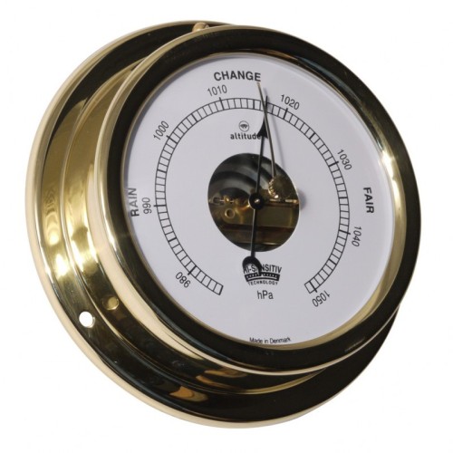 Altitude Barometer Engels Messing - 127 mm