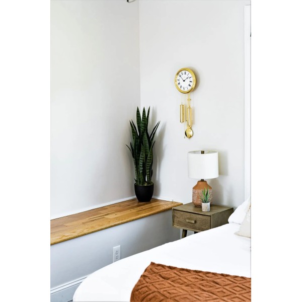 Hermle wandklok Dorothy – messing, quartz, Westminster/Bim-Bam