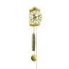 Hermle skelet-wandklok Ravensburg – goud