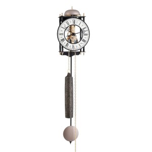 Hermle skeletklok Lester – beige, 8 dagen, slag op bel 2