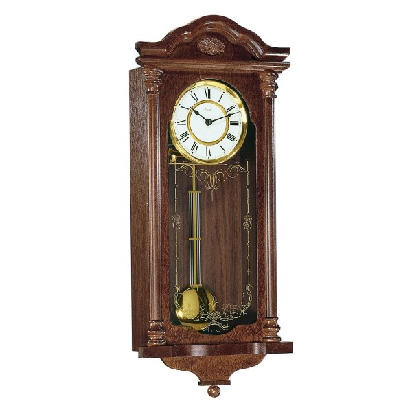 Hermle regulateur Fulham – notenhout, quartz