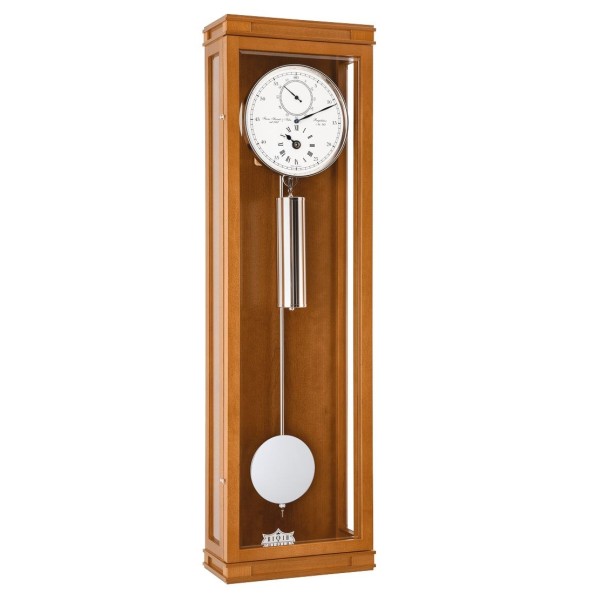 Hermle precisieregulateur Greenwich – kersenhout, maandloper