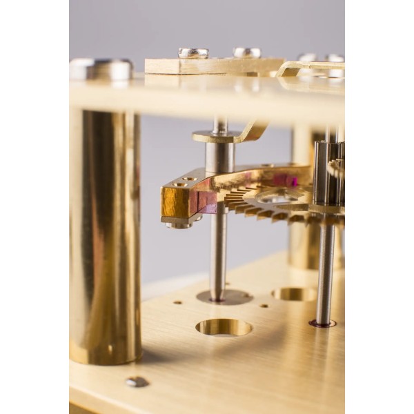 Hermle precisieregulateur Greenwich – zwart, maandloper