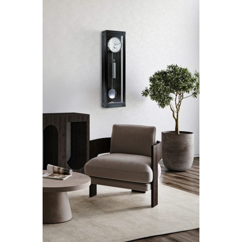 Hermle precisieregulateur Greenwich – zwart, maandloper