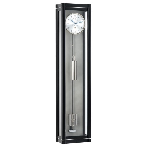 Hermle precisieregulateur Kingsland – matzwart, maandloper