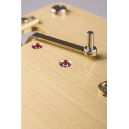 Hermle precisieregulateur Kingsland – matzwart, maandloper