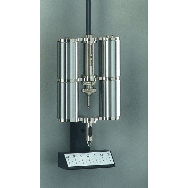 Hermle precisieregulateur Kingsland – matzwart, maandloper