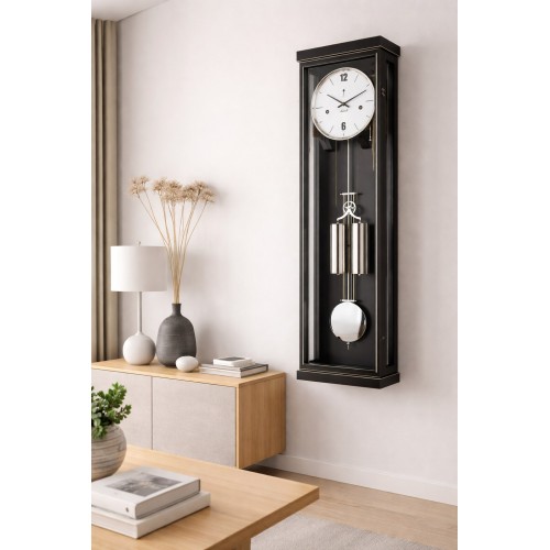 Hermle regulateur Abbot – zwart, Westminster