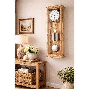 Hermle regulateur Abbot – massief ijsbeuken 2
