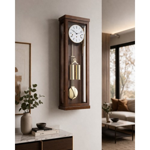 Hermle regulateur Abbot – notenhout