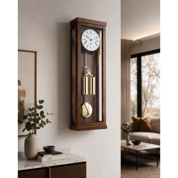 Hermle regulateur Abbot – notenhout