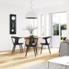 Hermle regulateur Jerald – zwart gelakt esdoorn, maandloper