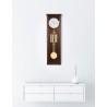 Hermle regulateur William – notenhout en messing