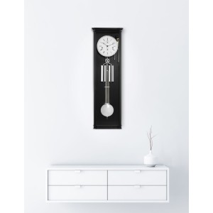 Hermle regulateur William – zwart en nikkel