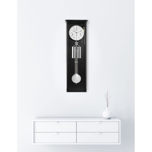 Hermle regulateur William – zwart en nikkel