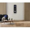 Hermle regulateur Hudson – zwart-blauw, maandloper met maanbol