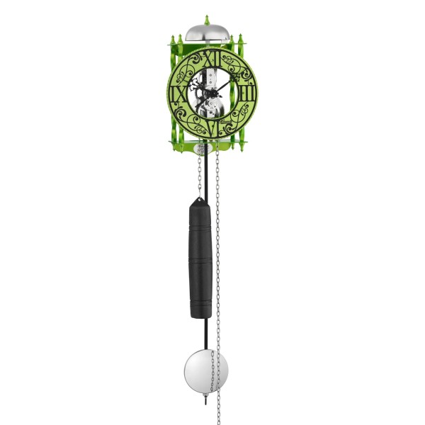Hermle skelet-wandklok Ravensburg – groen