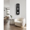 Hermle regulateur Mornington II – zwart met donkere wijzerplaat