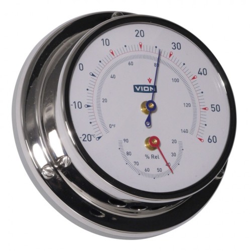 Vion Comfortmeter Glanzend RVS - 97 mm