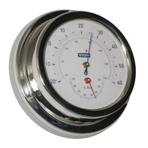 Vion Comfortmeter Glanzend RVS - 129 mm