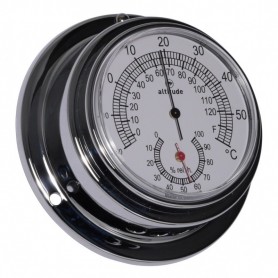 Altitude Comfortmeter Verchroomd Messing - 95 mm - Altitude - Comfortmeters - 843 TH