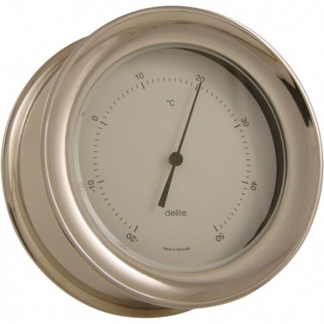 Delite Zealand Thermometer Glanzend RVS - 110 mm - Delite - Thermometers - 630260