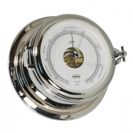 Schatz 1881 Midi 155 Barometer Hoge Gevoeligheid Verchroomd Messing - Schatz 1881 - Barometers - 453 B HI