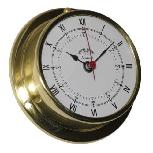 Altitude Quartz Klok Romeins Messing - 97 mm
