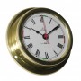 Altitude Quartz Klok Radiostilte Romeins Messing - 127 mm - Altitude - Quartz Klokken - 858 CZ