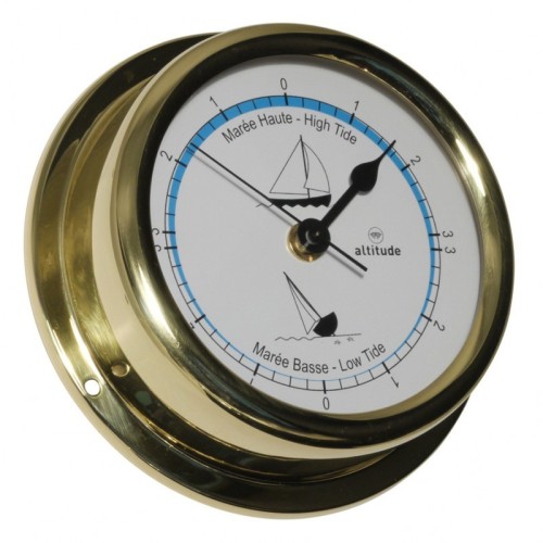 Altitude Getijdenklok Messing - 150 mm