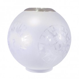E.S. Sørensen Globe Lampenglas Top Ring Kompasmotief - ES Sorensen - Olielampen Accessoires - 100003
