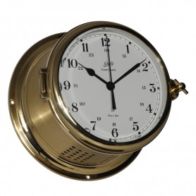 Schatz 1881 Royal 180 Quartz Klok Glazen Slaand Arabisch Mat Messing - Schatz 1881 - Getijdenklokken - 481 CSA