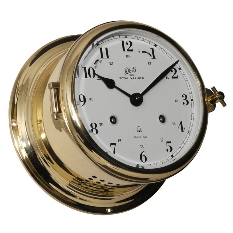 Schatz 1881 Royal 180 Mechanische Klok Glazen Slaand ...