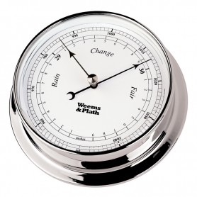 Weems & Plath Endurance I 125 Barometer Verchroomd Messing - 152 mm - Weems & Plath - Barometers - BAC3101C