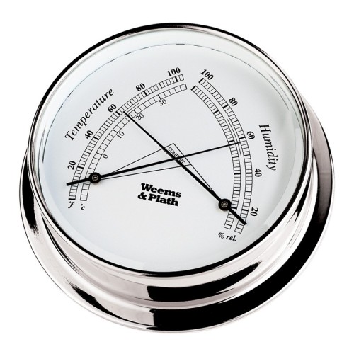 Weems & Plath Endurance I 125 Comfortmeter Verchroomd Messing - 152 mm