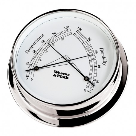 Weems & Plath Endurance I 125 Comfortmeter Verchroomd Messing - 152 mm - Weems & Plath - Comfortmeters - BAC3102C