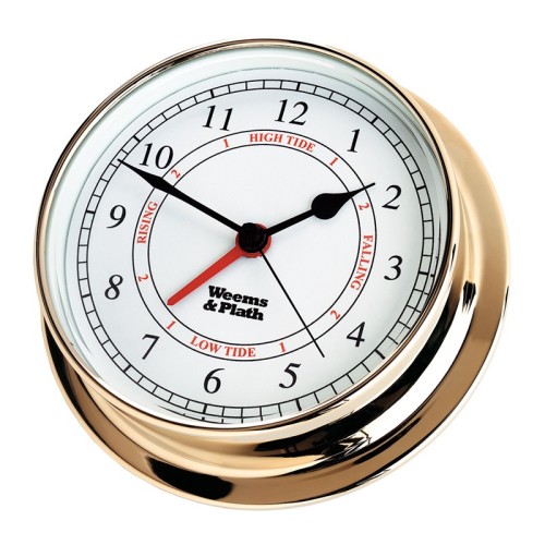 Weems & Plath Endurance I 125 Quartz Klok Getijden Arabisch Messing - 152 mm