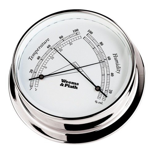 Weems & Plath Endurance I 85 Comfortmeter Verchroomd Messing - 108 mm